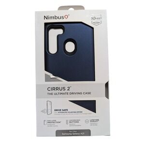Nimbus9 Cirrus 2 Series Case for Samsung Galaxy A21 - Midnight Blue W1